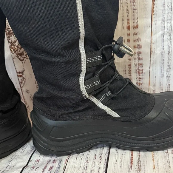 Sorel Black Waterproof Snow Boots - Picture 6 of 9